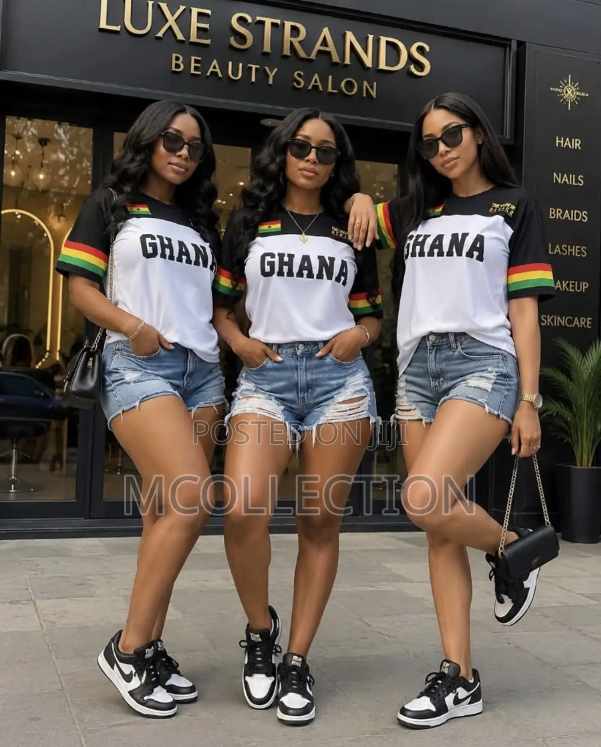 Ghana Jersey Thick Fabric
