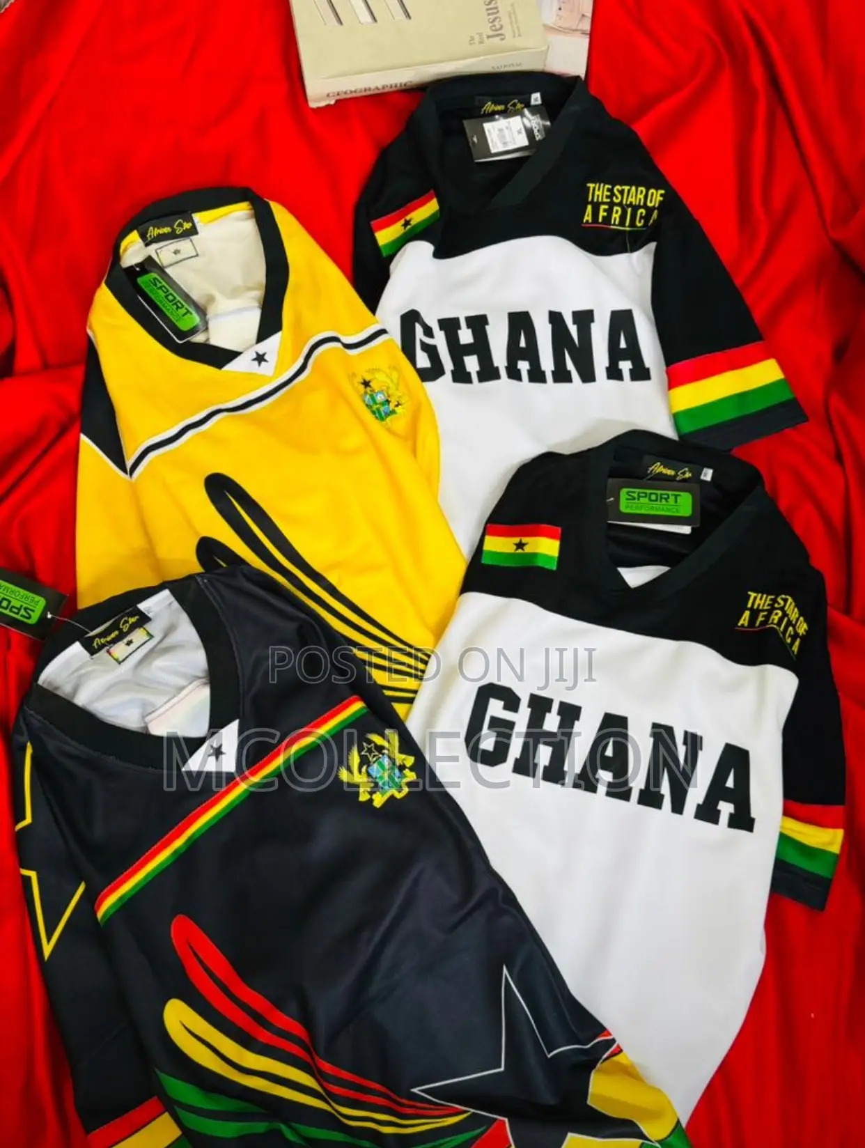 Ghana Jersey Thick Fabric