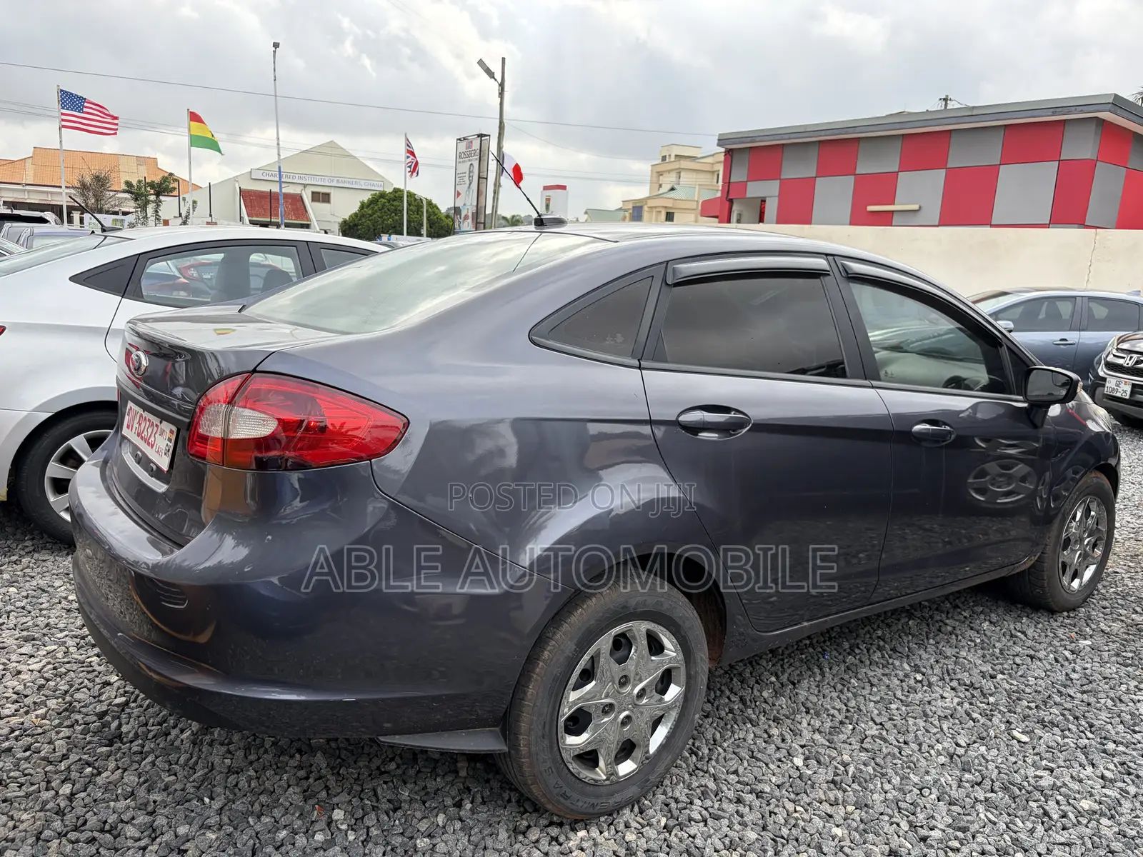 Ford Fiesta S Sedan 2013 Gray