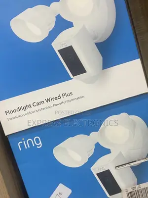 Hot  Deals on Ring Outdoor Flood Light Cam Wired White