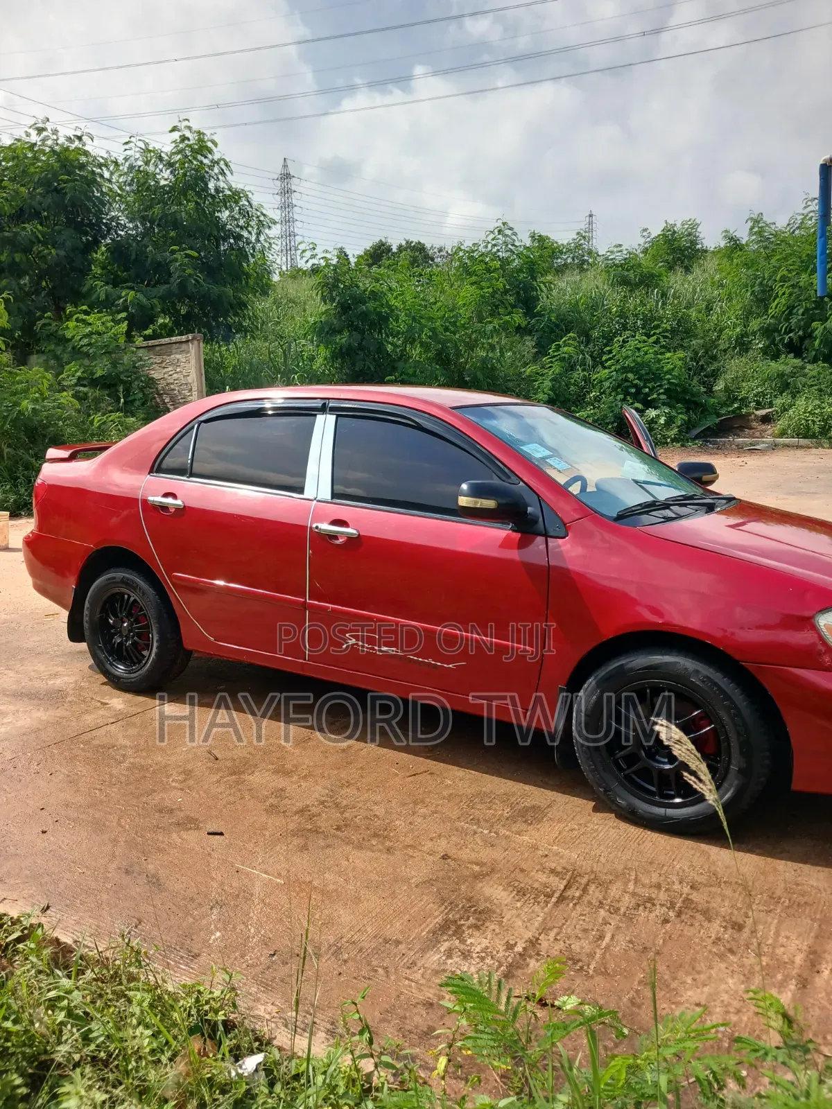 Toyota Corolla 2008 Red