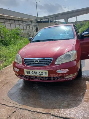 Toyota Corolla 2008 Red