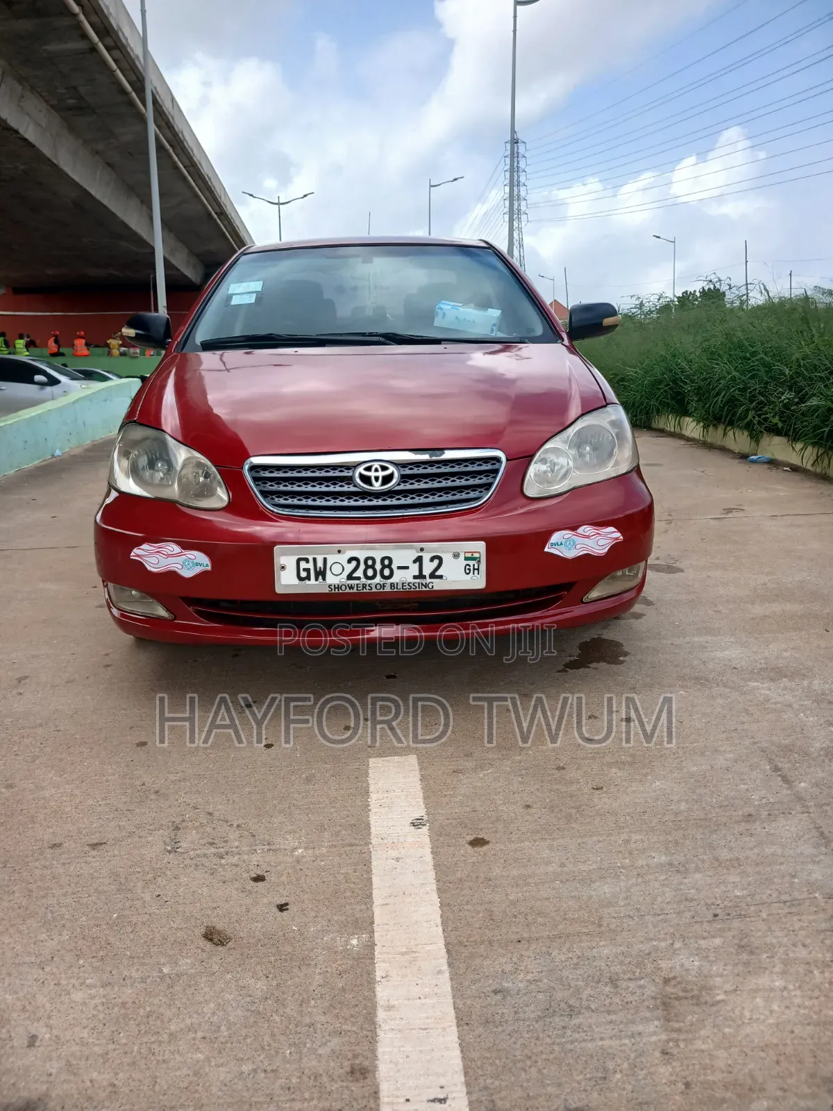 Toyota Corolla 2008 Red