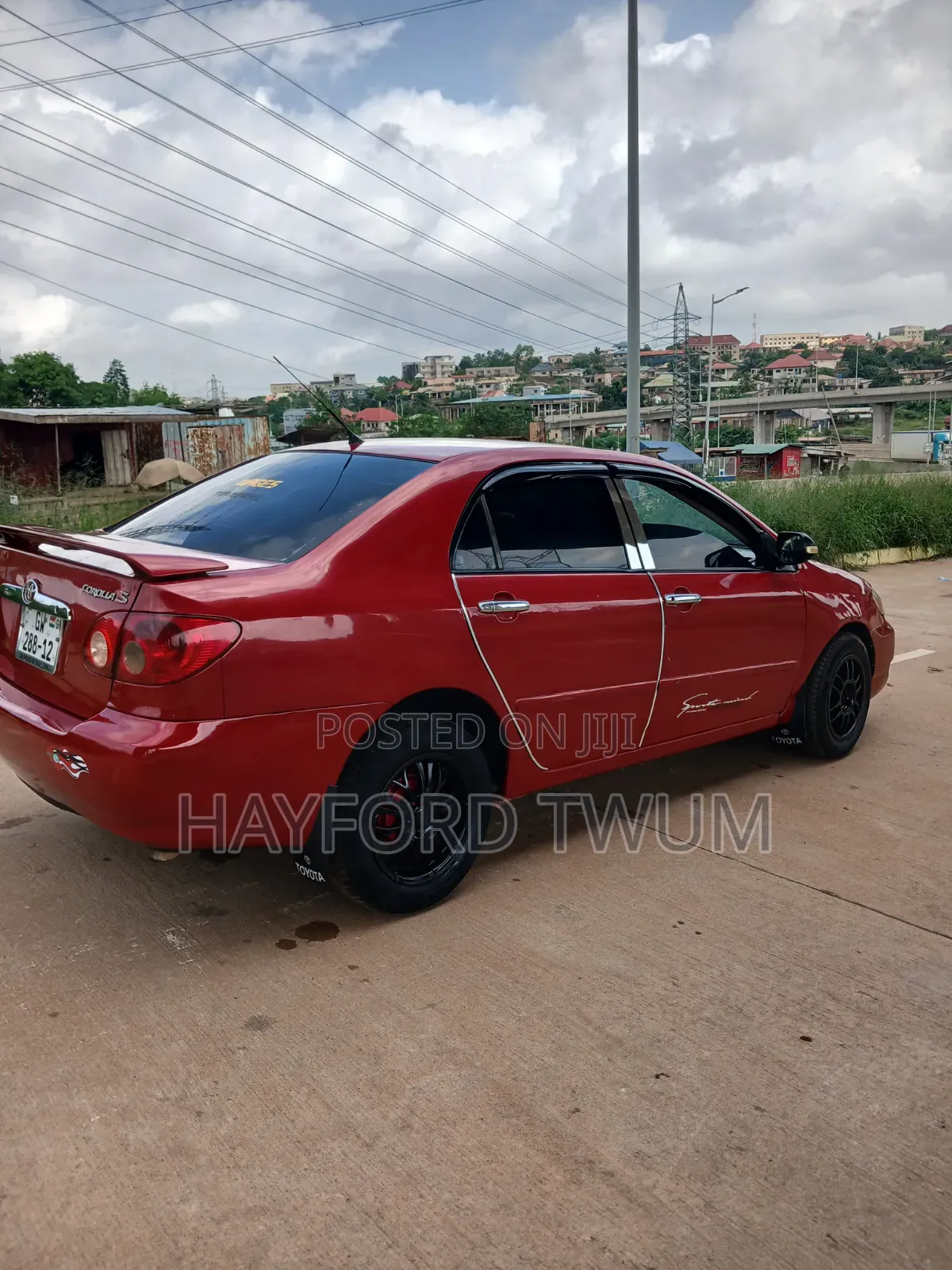 Toyota Corolla 2008 Red