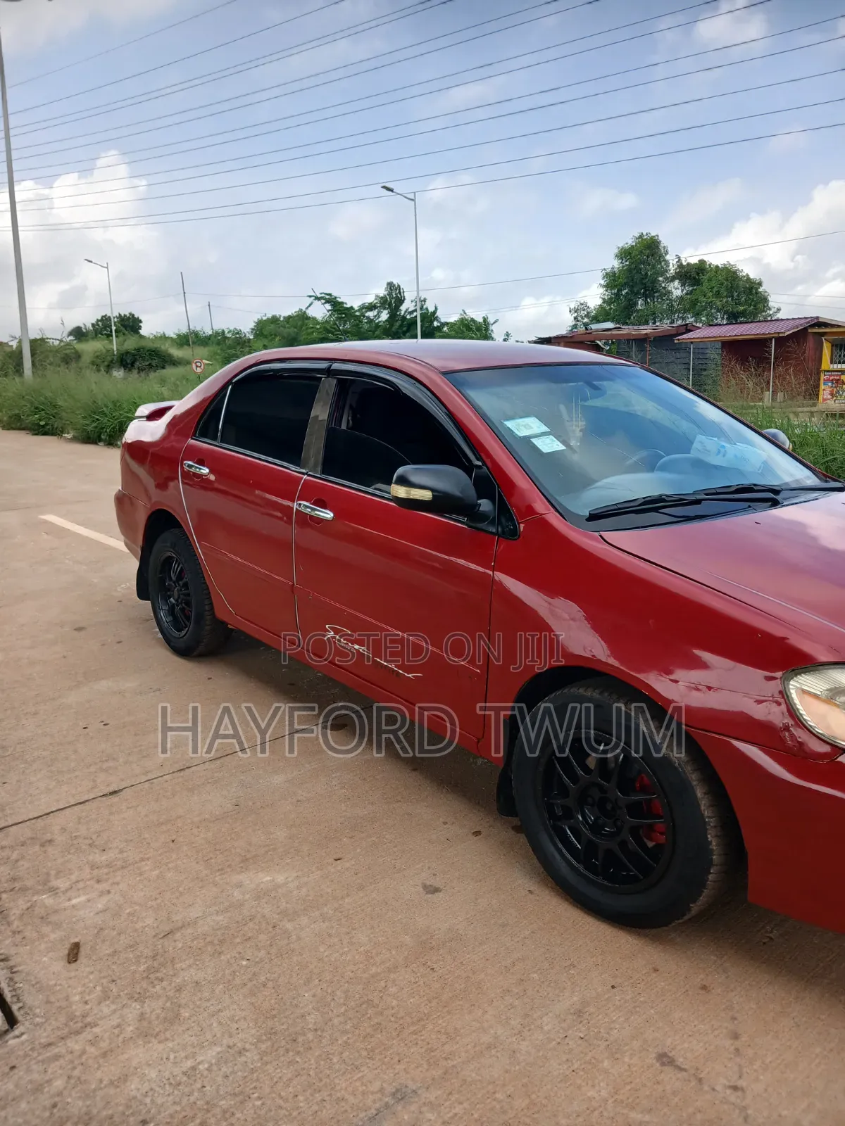 Toyota Corolla 2008 Red