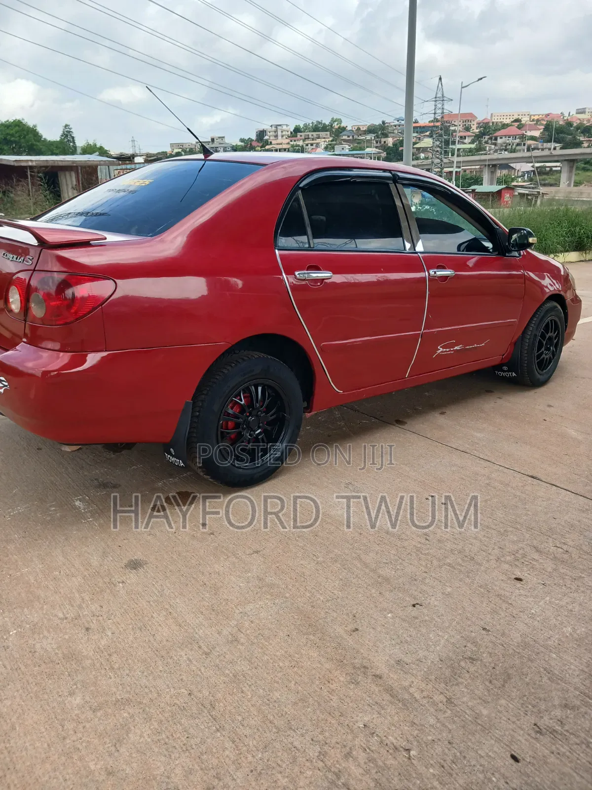 Toyota Corolla 2008 Red