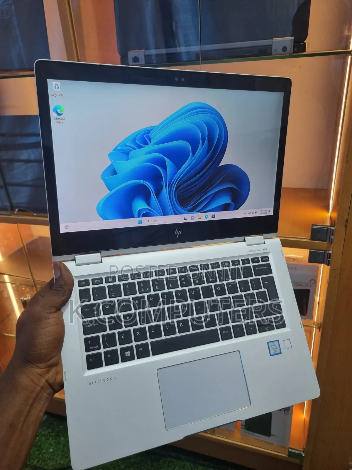 Laptop HP EliteBook x360 1030 G2 8GB Intel Core i5 SSD 256GB