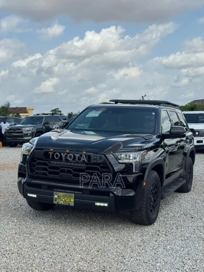Toyota Sequoia TRD Pro 4WD 2024 Black