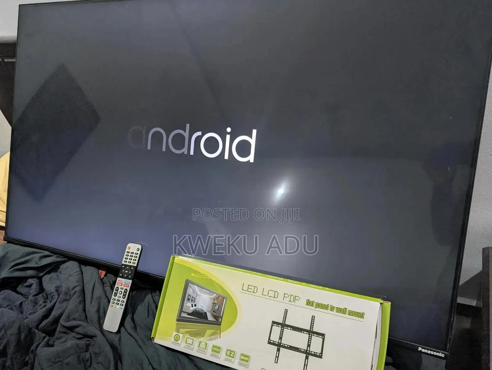 Slightly Used 55'' Panasonic Android Smart Tv (Faulty Sound)