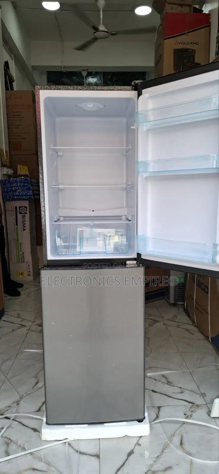 Frost Free Bottom Freezer 196ltrs Nasco Fridge