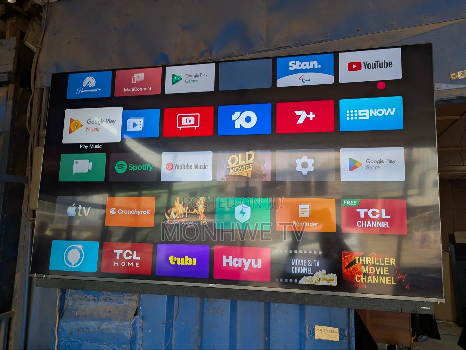 European Grade a TCL Qled 65 Inchies Android Premium Tv