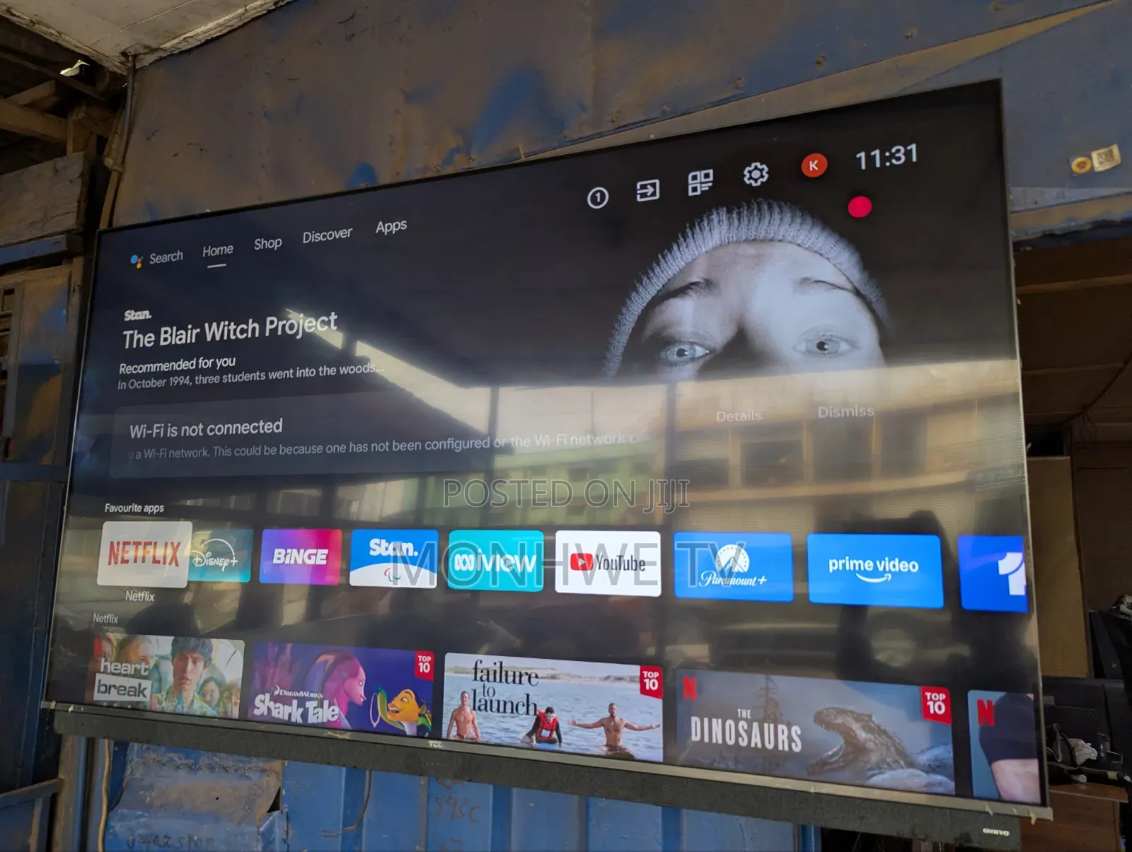 European Grade a TCL Qled 65 Inchies Android Premium Tv