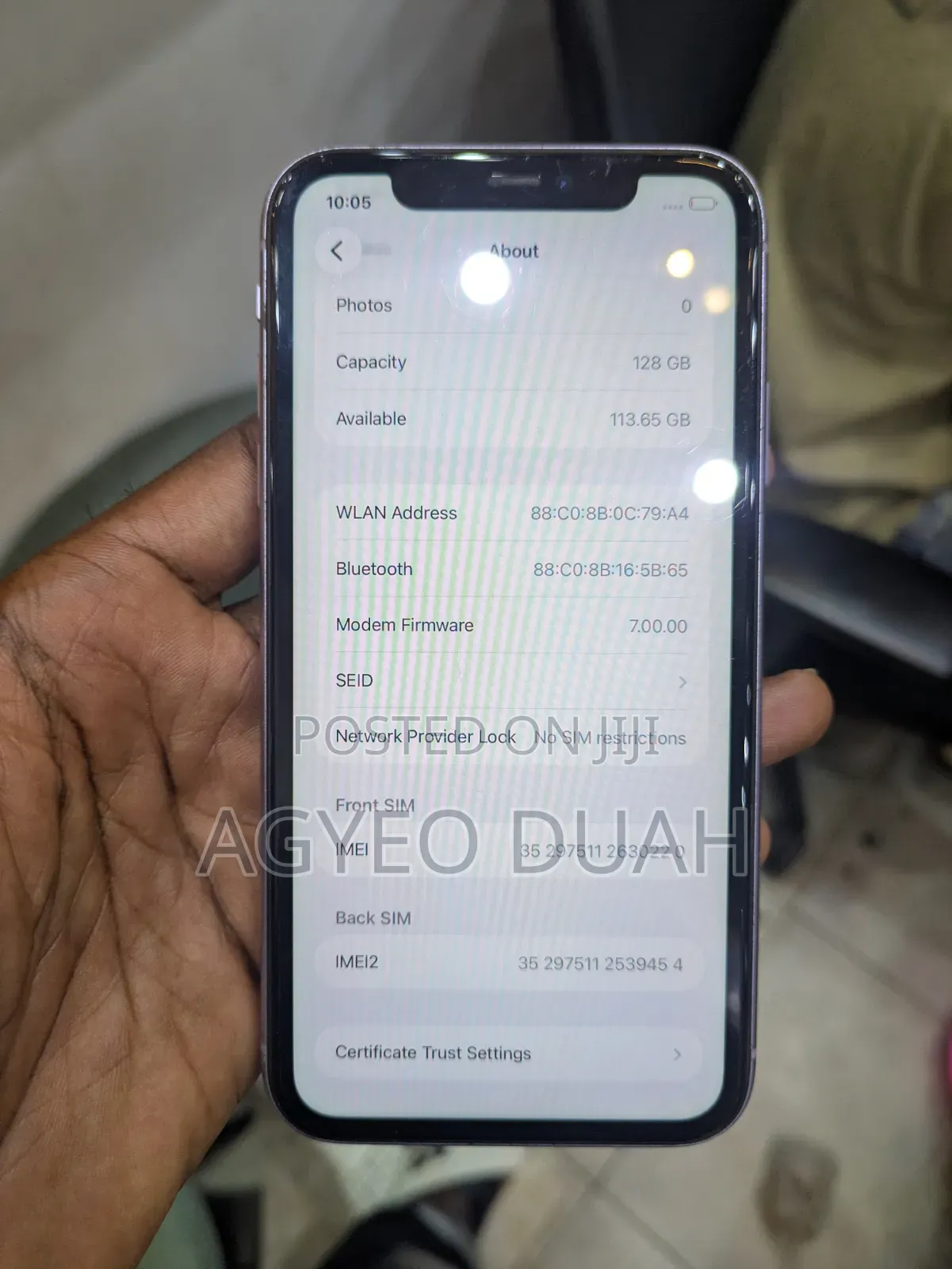 Apple iPhone 11 128 GB Purple