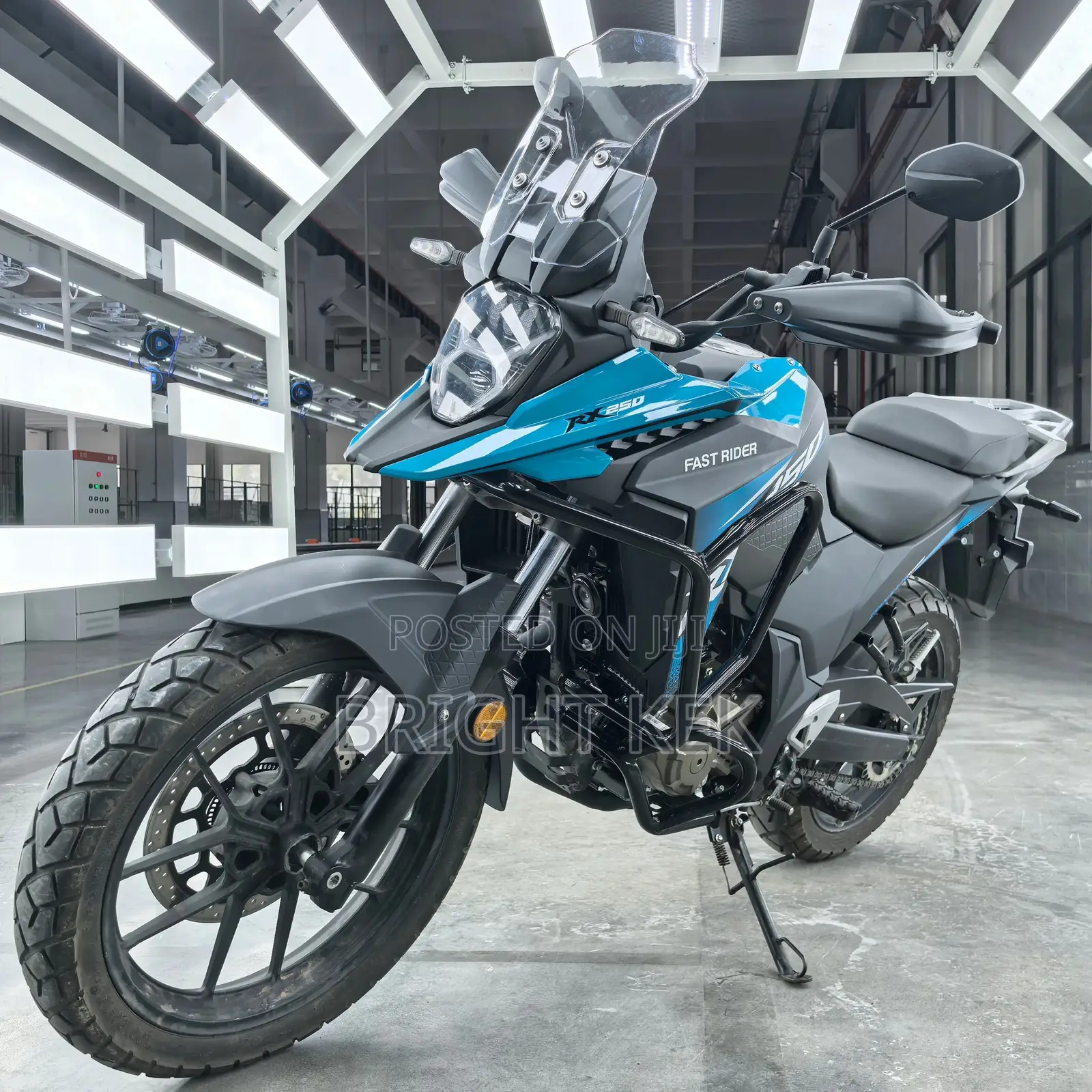 New Motorcycle 2025 Blue