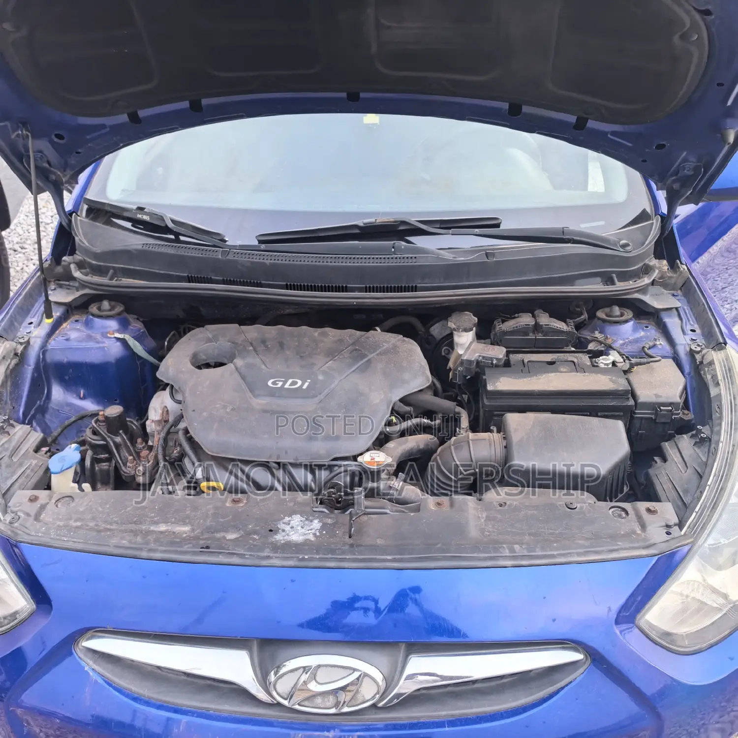 Hyundai Accent 2014 Blue