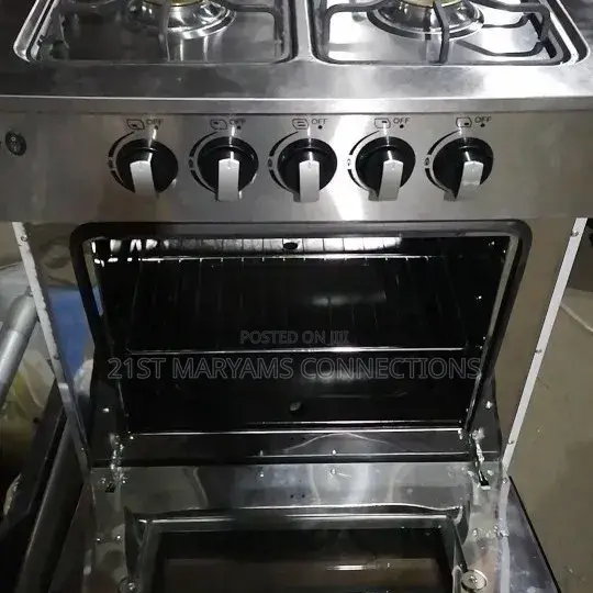 Gas Stove With Oven and Grill