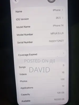 Apple iPhone 14 128 GB Black