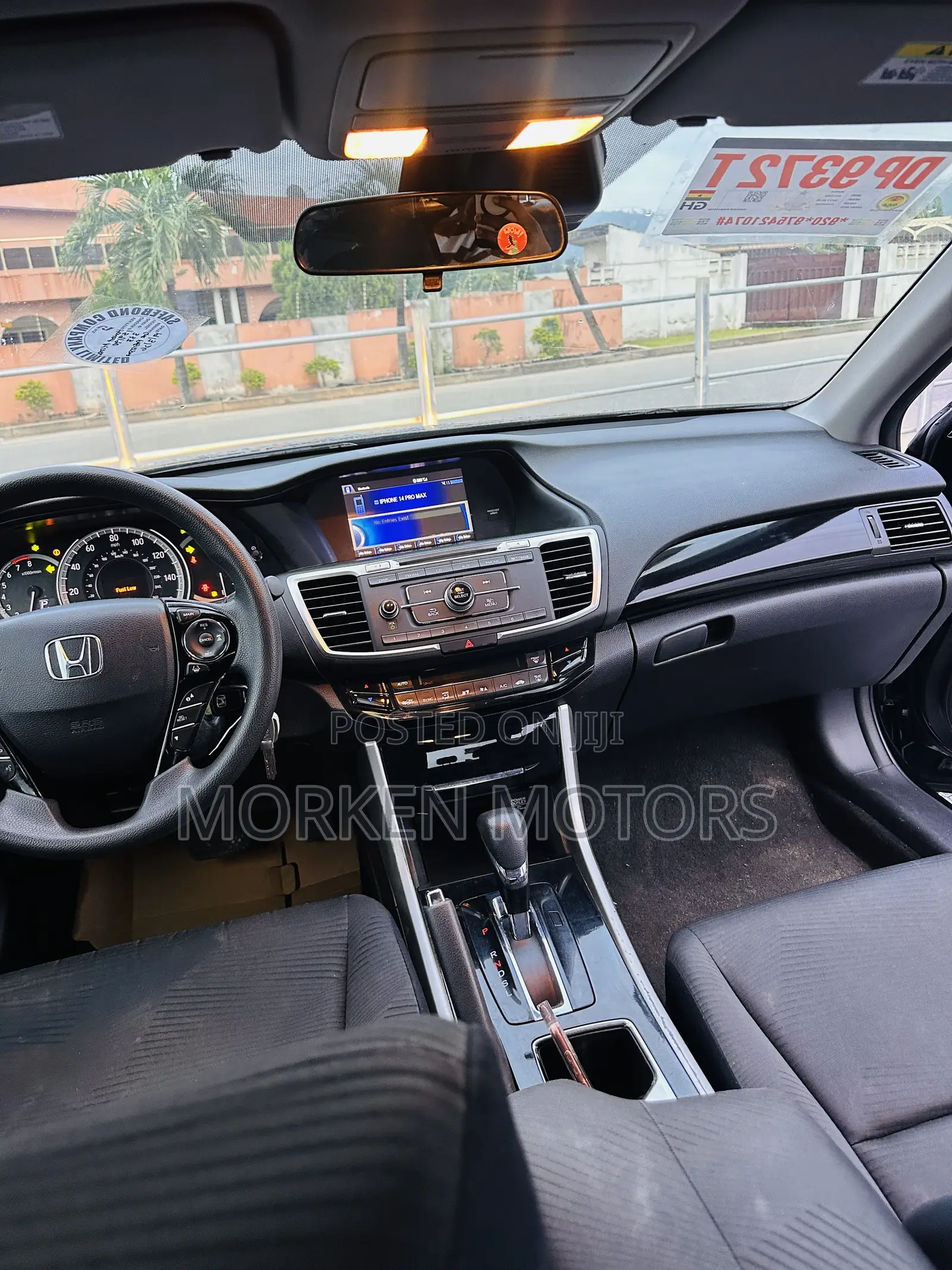 Honda Accord 2017 Black