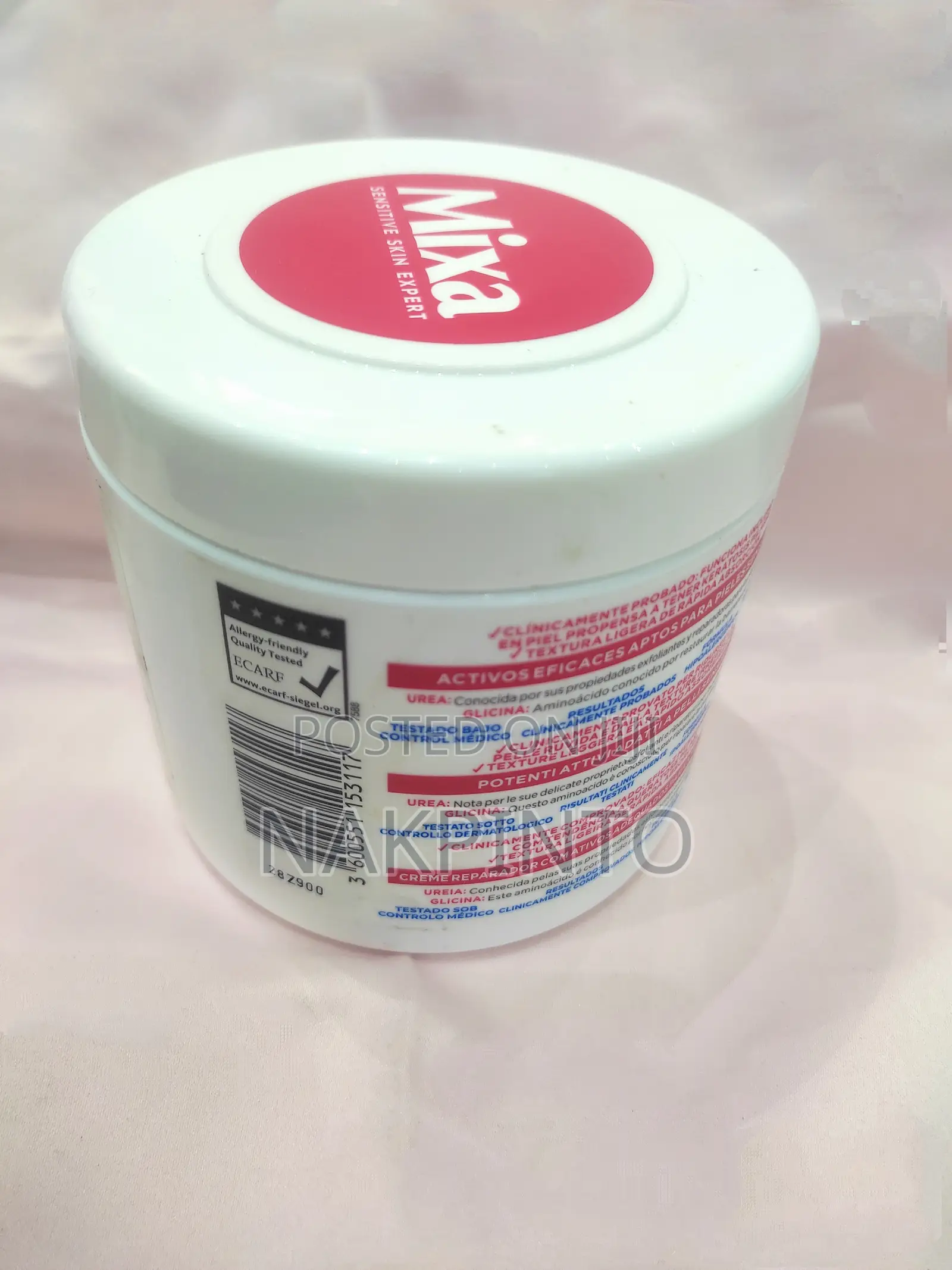 Mixa Urea Cica Repair+ Skin Renewing Cream. Urea Niacinamide, 400 Ml