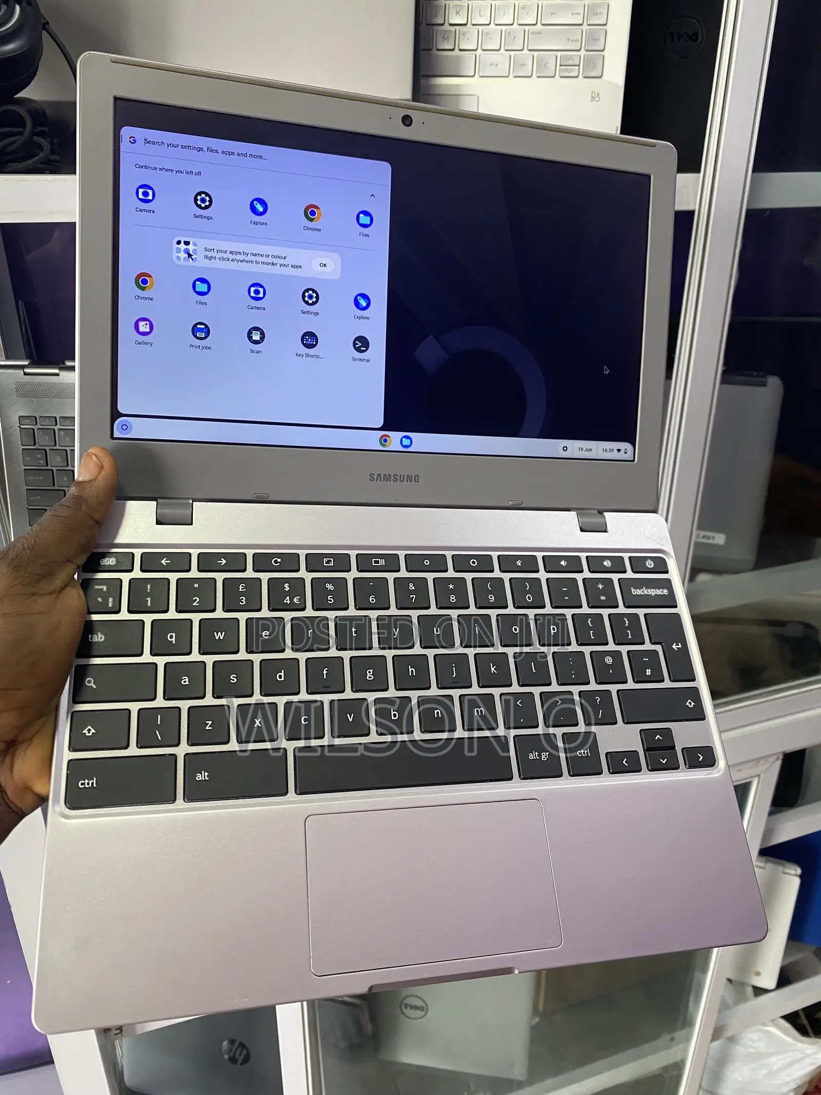 Laptop Samsung Chromebook 3 11 2GB Intel SSD 32GB