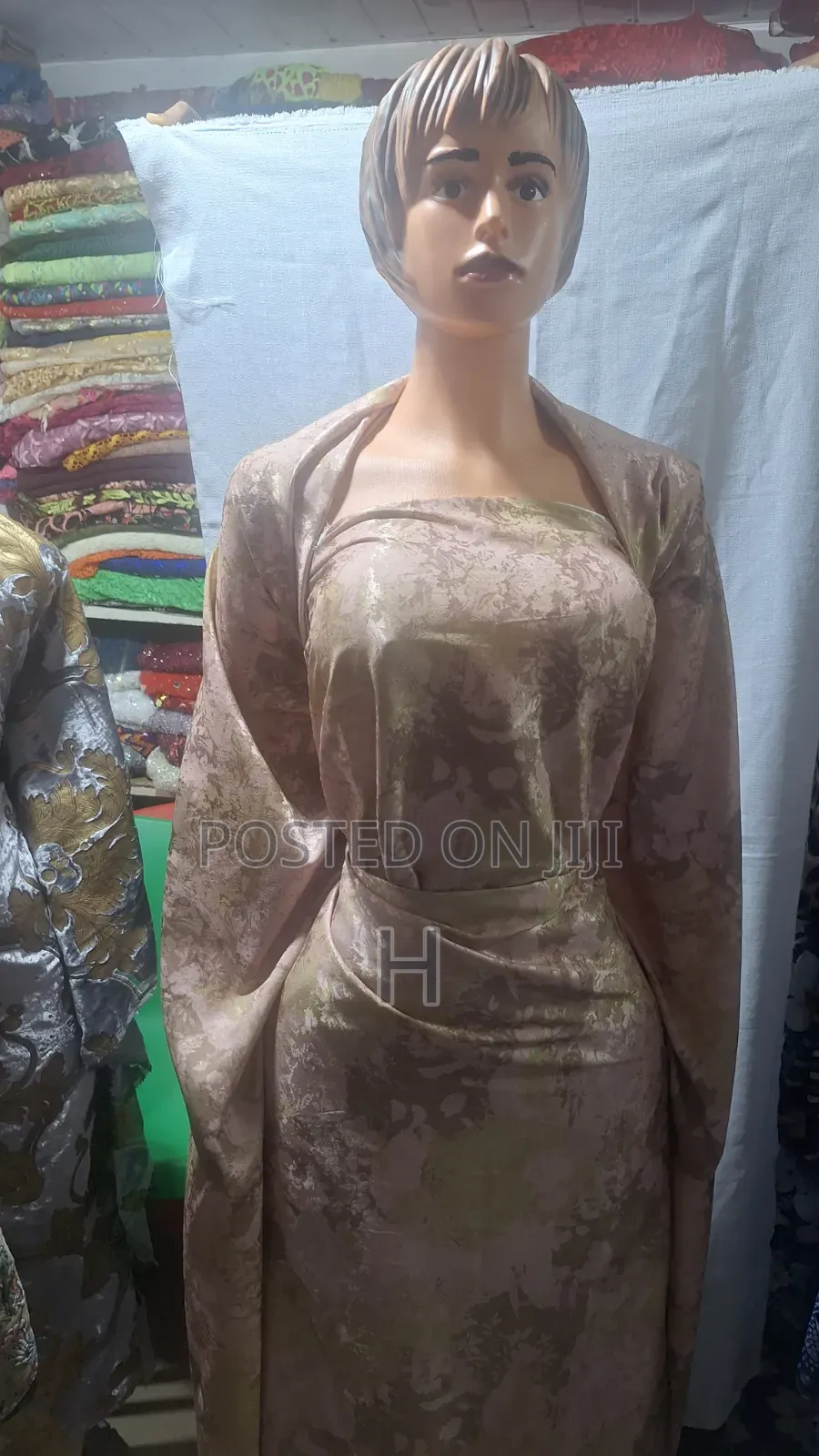 Lace,Suede and Sequin Fabric