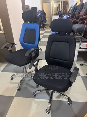 Brown Desk and Chair