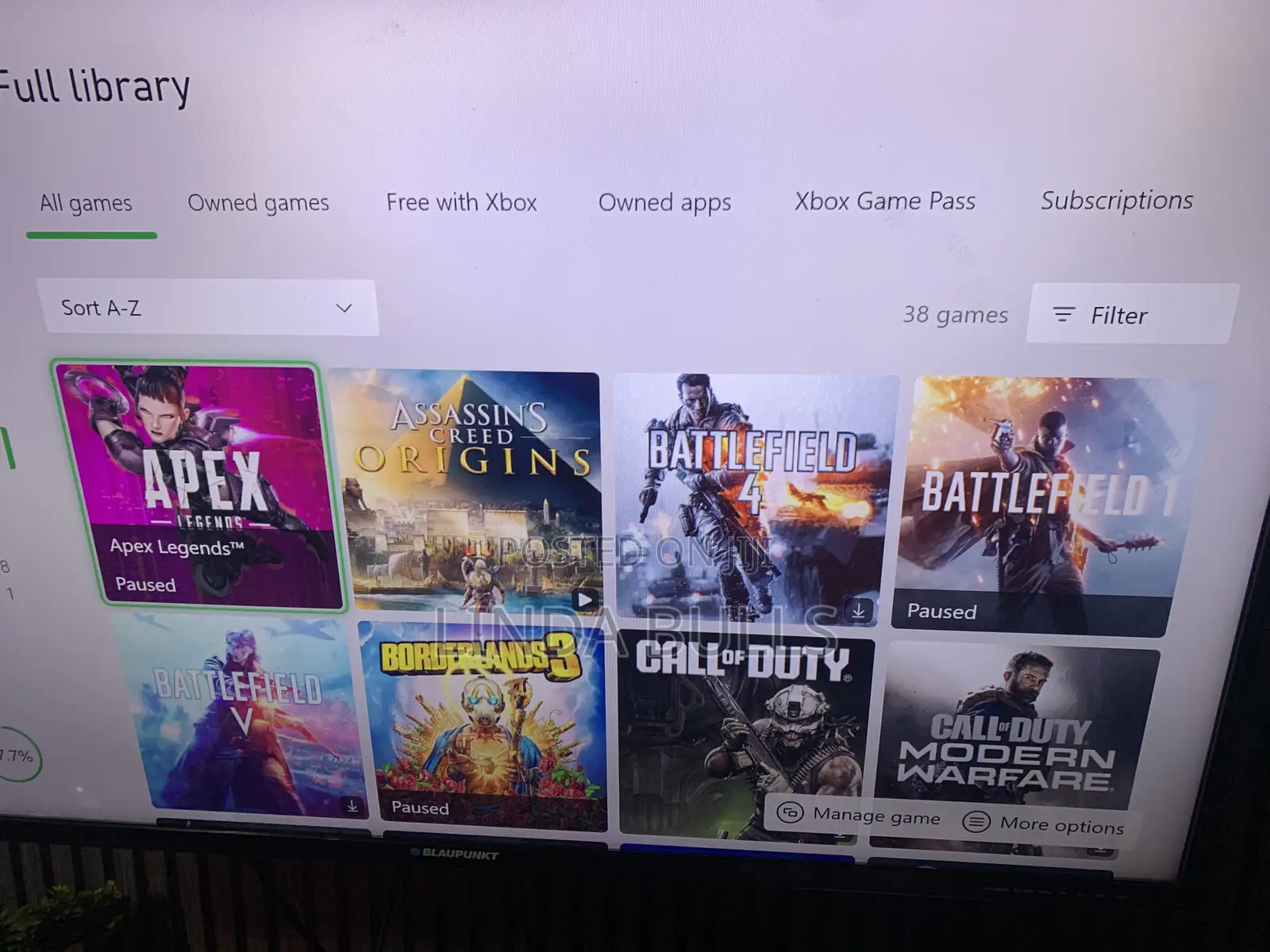 Microsoft Xbox One