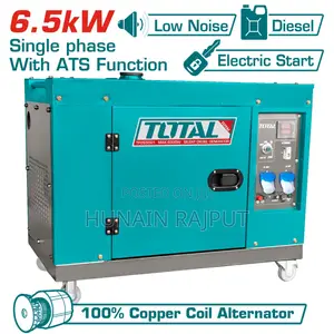 Total Silent Diesel Generator 6.5 Kw
