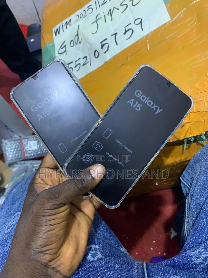 New Samsung Galaxy A15 128 GB Black
