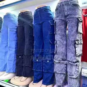 Cargo Jeans Pants