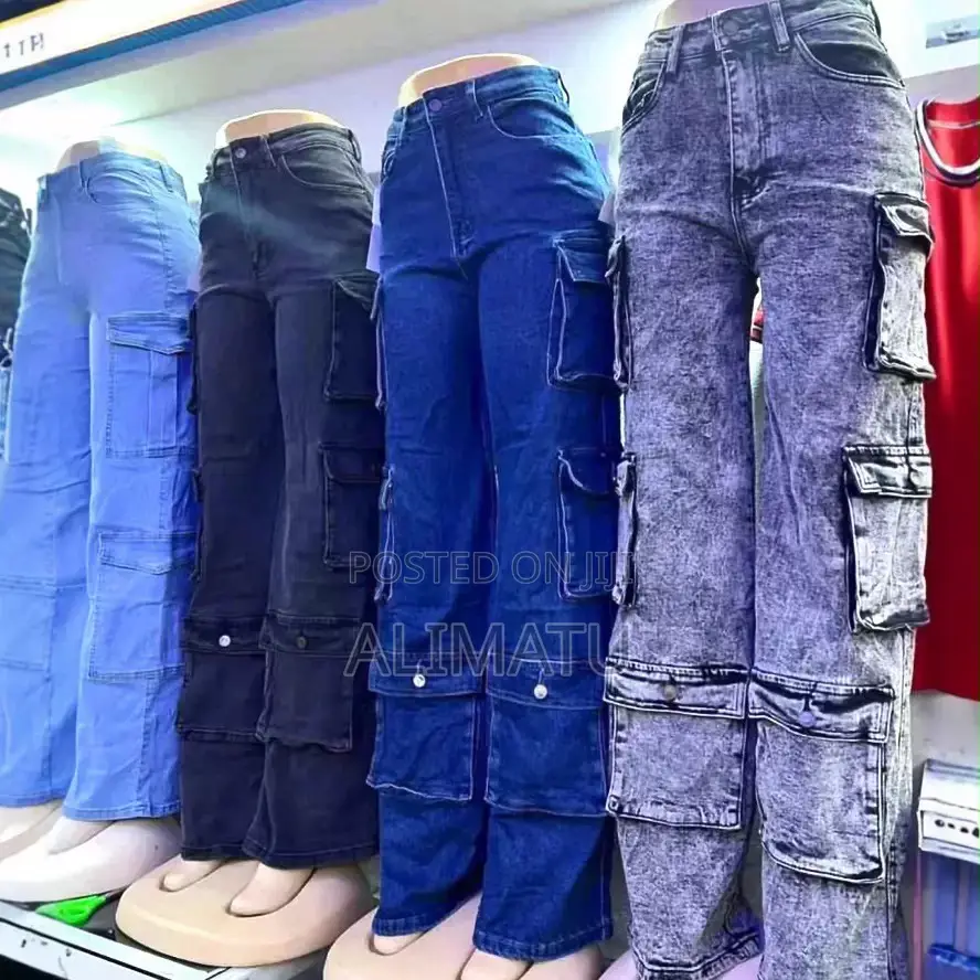 Cargo Jeans Pants