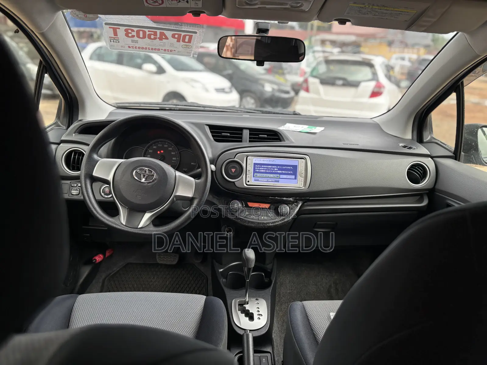Toyota Vitz 1.3 AWD 3dr 2013 Blue