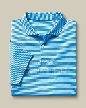 Charles Tyrwhitt Fine Stripe Short Sleeves Performance Polo Shirt