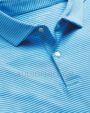 Charles Tyrwhitt Fine Stripe Short Sleeves Performance Polo Shirt