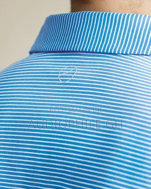 Charles Tyrwhitt Fine Stripe Short Sleeves Performance Polo Shirt