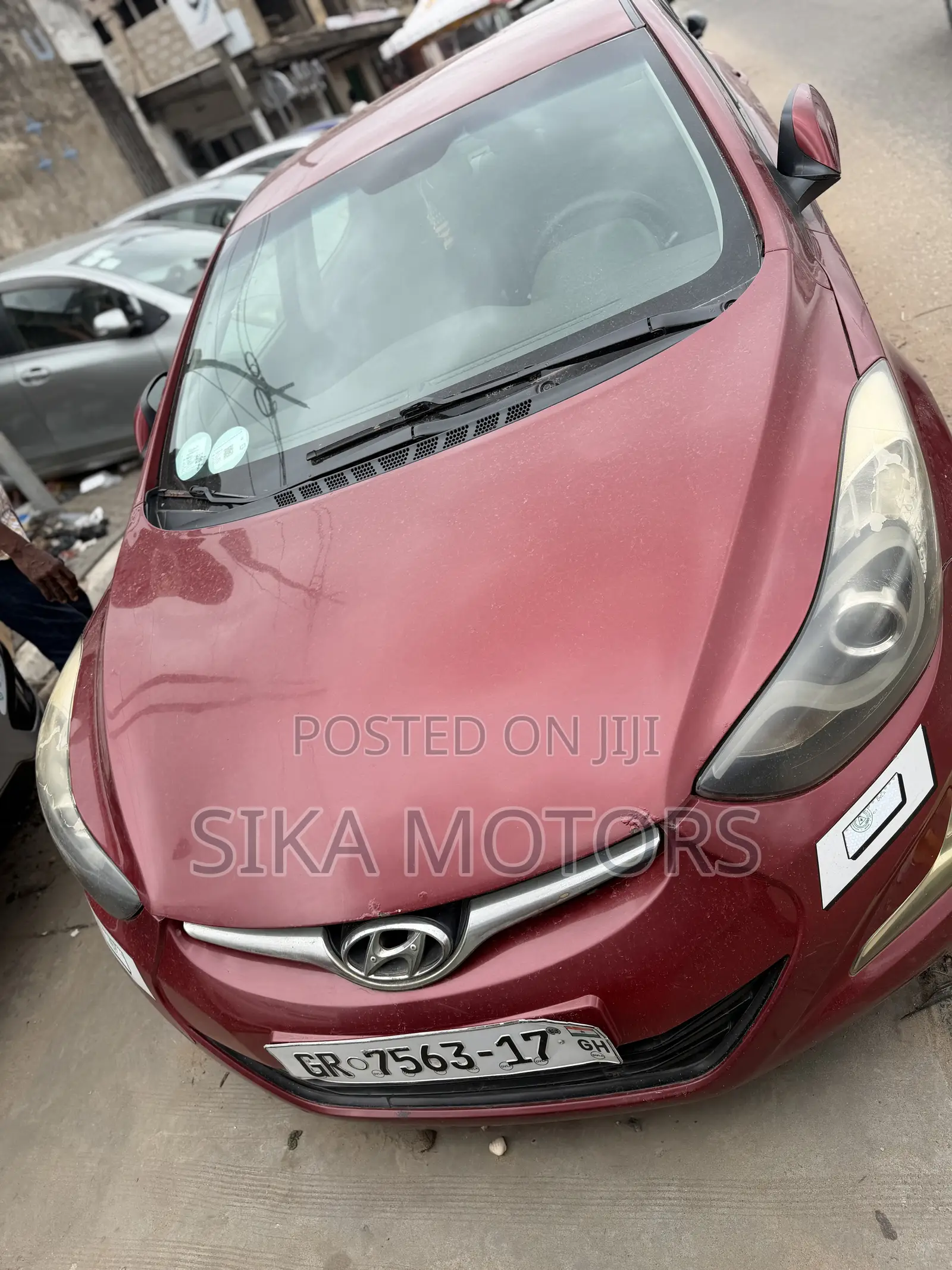 Hyundai Elantra 2015 Red