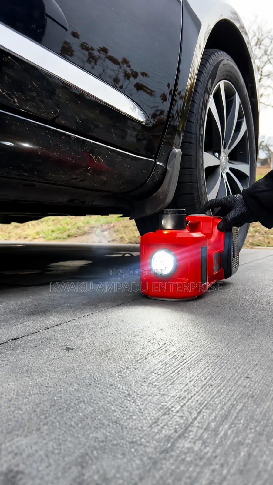 Electric Hydraulic Car Jack Kit 5 in 1
