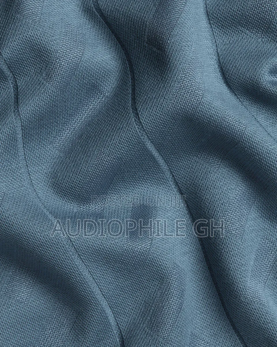 Charles Tyrwhitt Short Sleeve Textured Jacquard Polo Shirt Airforce Bl