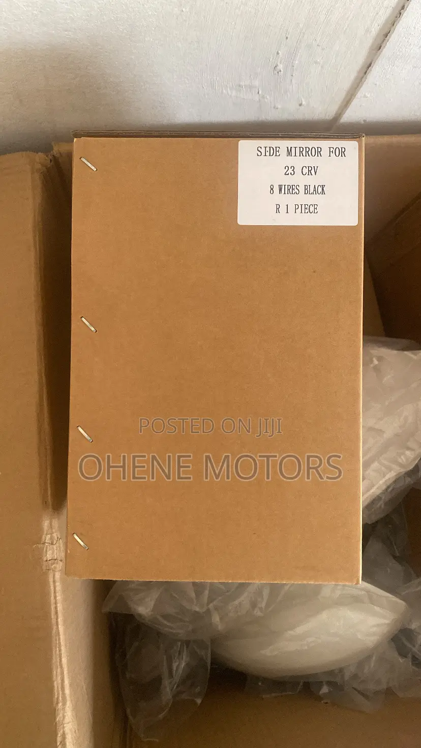 Honda Cr-v 2023 Side Mirror Black Right 1 Piece