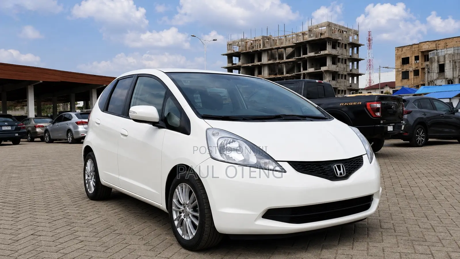 Honda Fit Automatic 2012 White