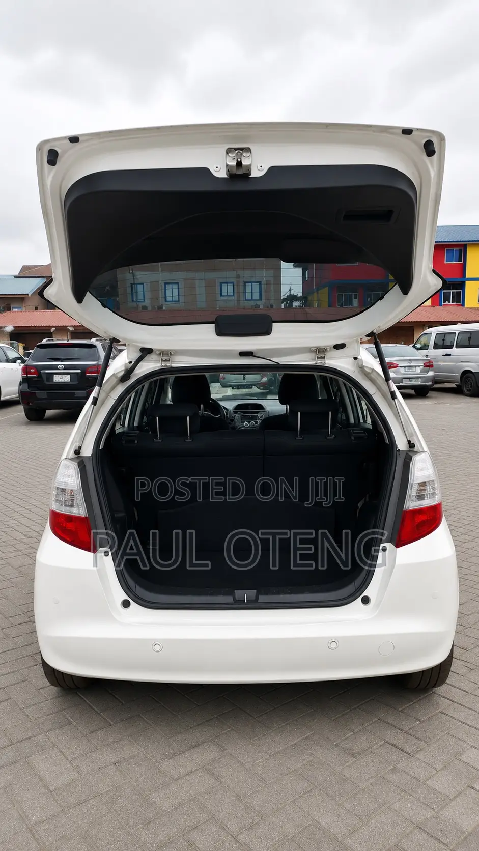 Honda Fit Automatic 2012 White