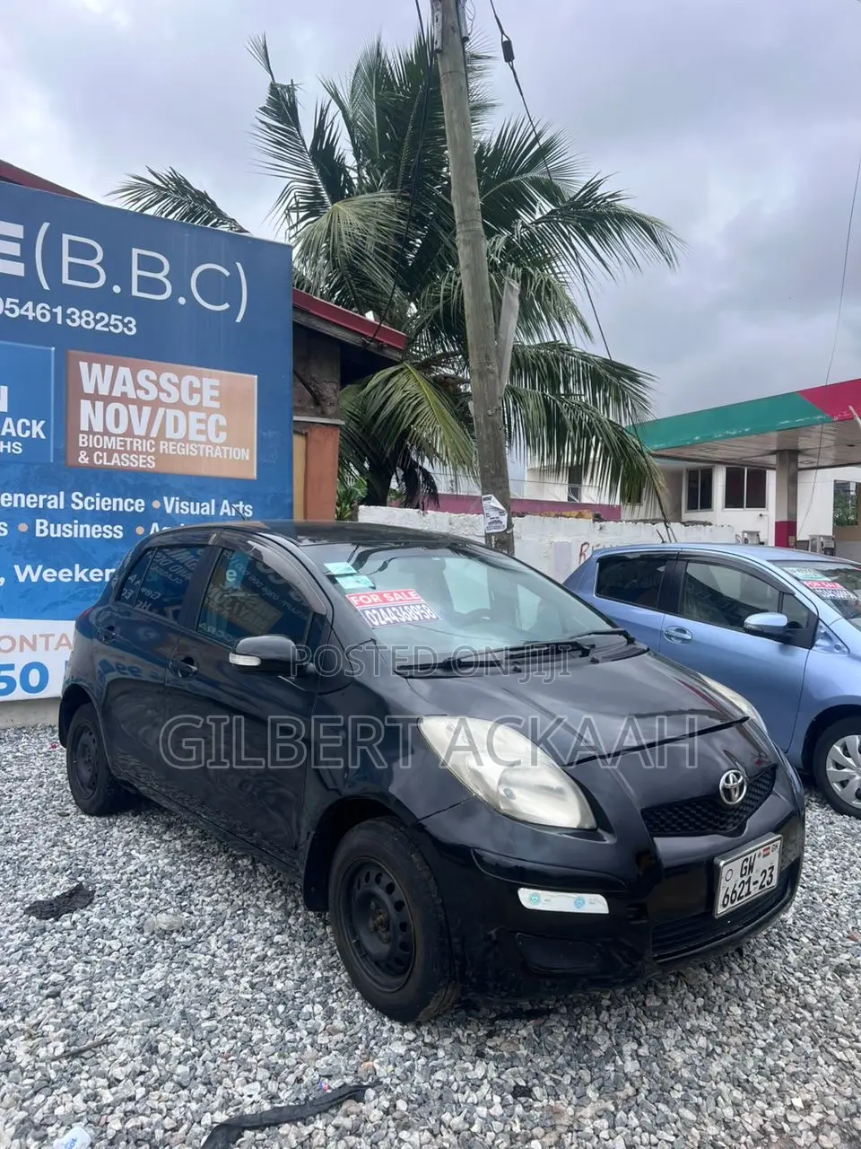 Toyota Vitz 2008 Black