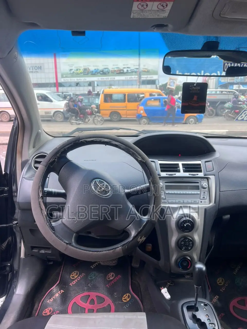 Toyota Vitz 2008 Black
