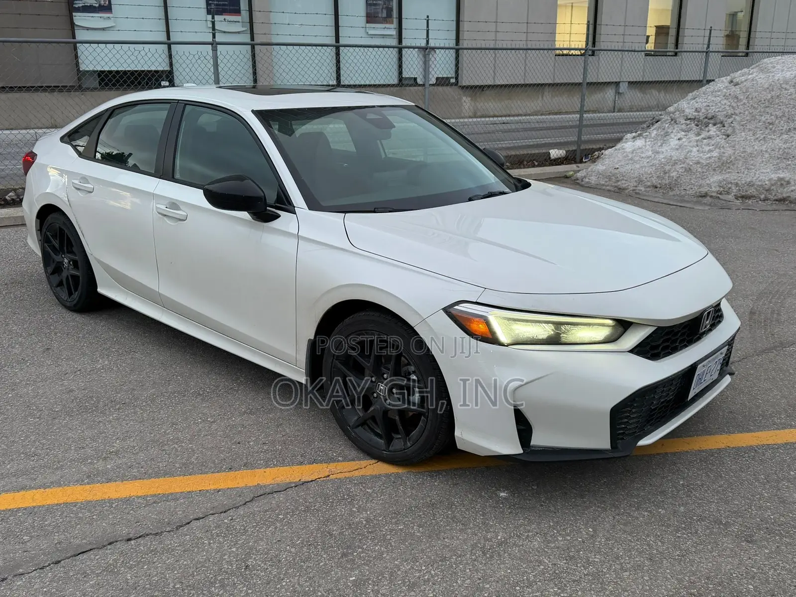 Honda Civic Hybrid Sport Touring CVT 2025 White