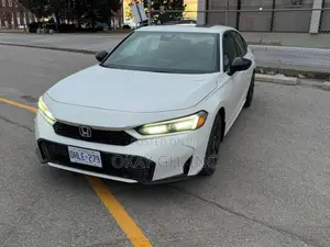 Honda Civic Hybrid Sport Touring CVT 2025 White