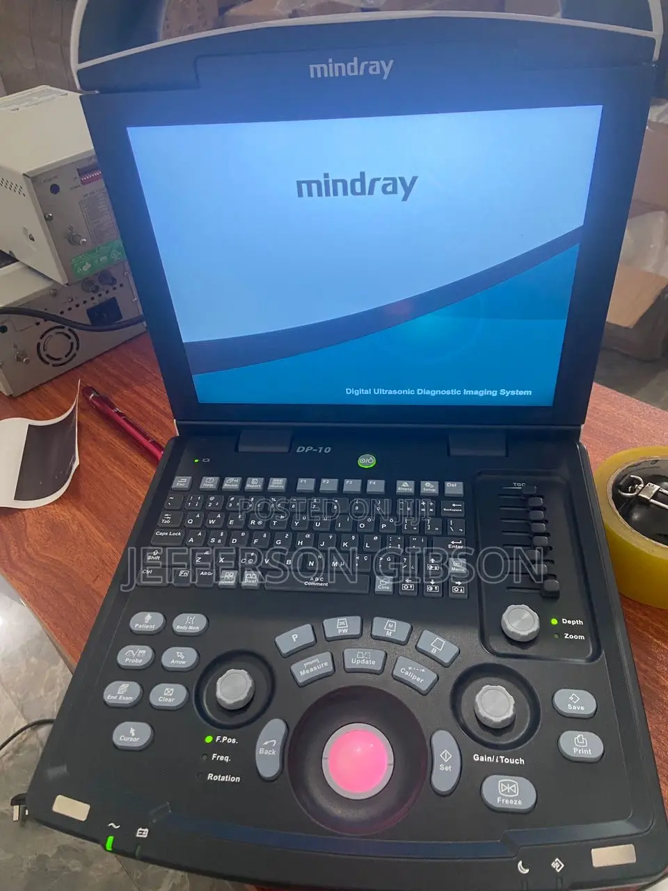 Mindray Dp10 Ultrasound With Two Probe . Linear and Convex