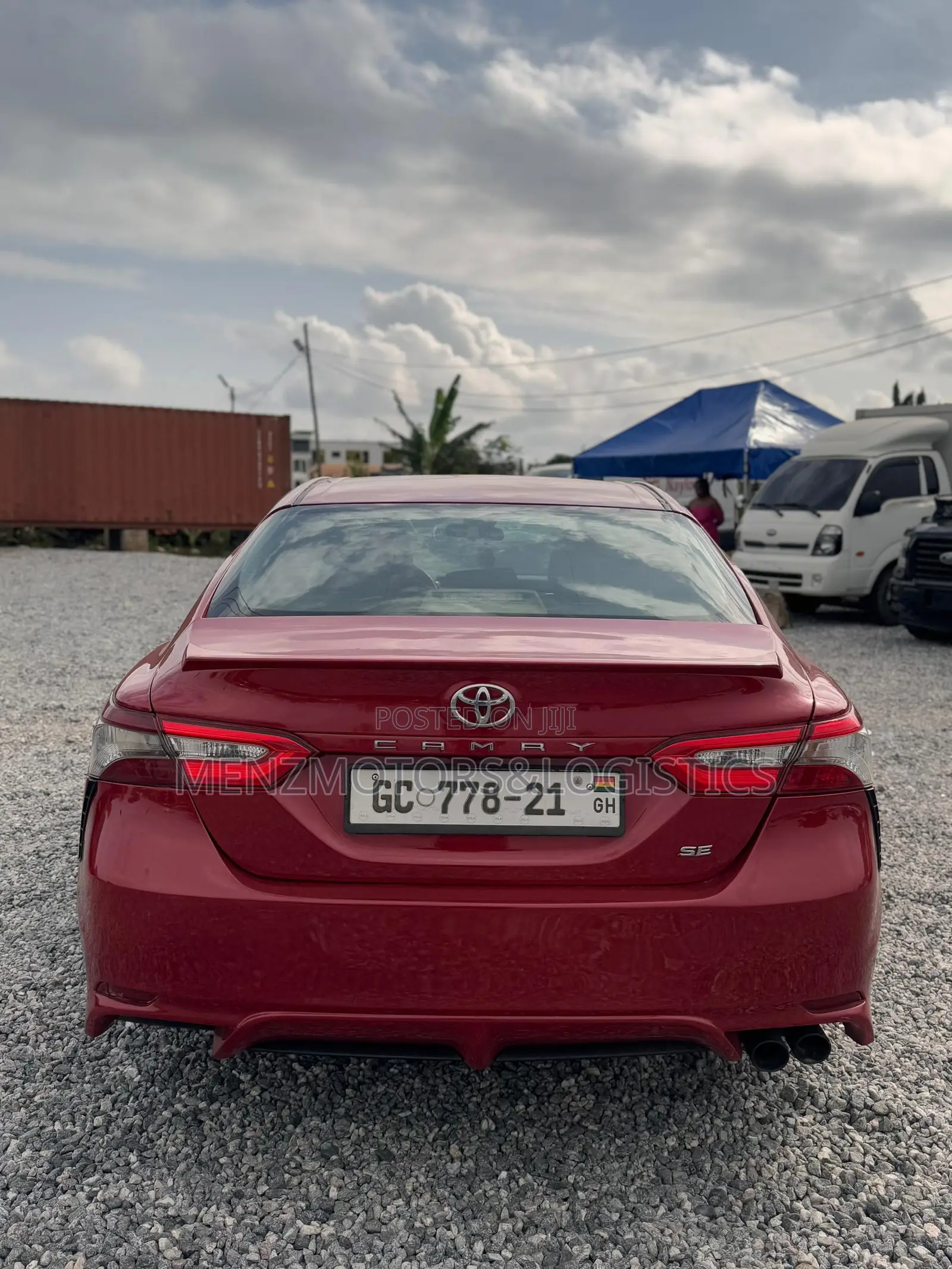 Toyota Camry LE FWD (2.5L 4cyl 8AM) 2018 Red