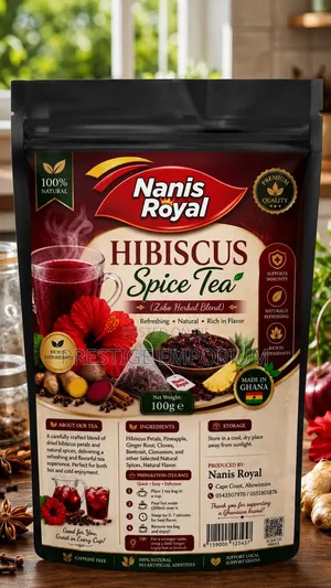 Nanis Royal Hibiscus/Sobolo Spice Tea