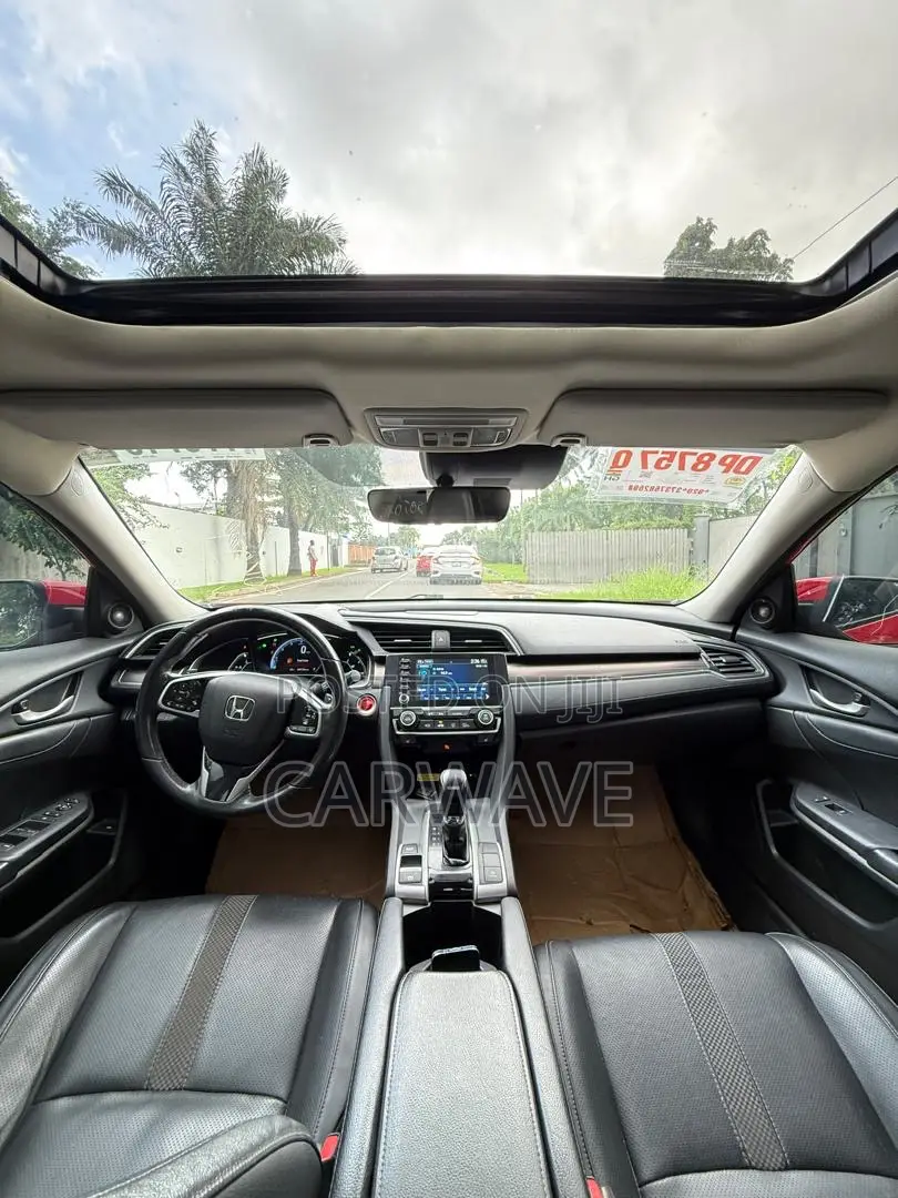 Honda Civic Touring Sedan 2019 Red