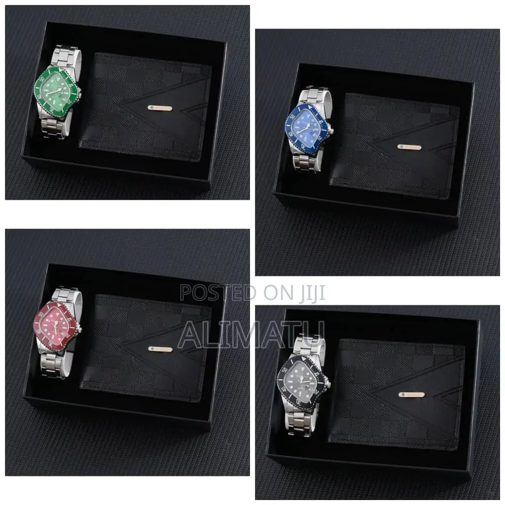 Luxury Men Watch With Wallet